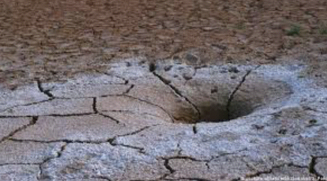 Extreme draought