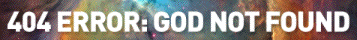 God not found