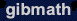 gibmath