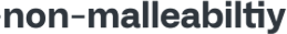 non-malleability